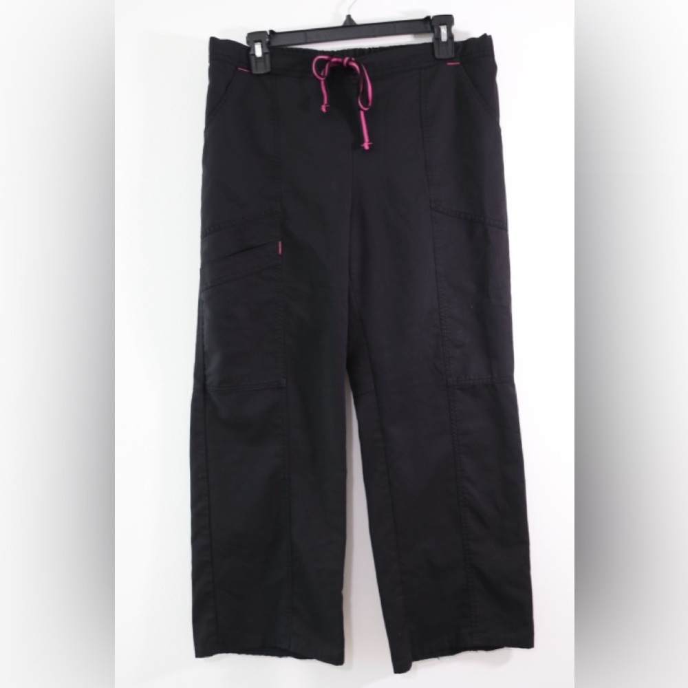Scrubstar Classic Black Medical Pants Size Small